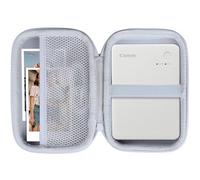 Lebakort Duro Viaggio Caso Custodia per Canon SELPHY QX20 / SELPHY SQUARE QX10 Stampante Portatile (Bianco)