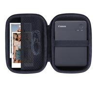 Lebakort Duro Viaggio Caso Custodia per Canon SELPHY QX20 / SELPHY SQUARE QX10 Stampante Portatile (Nero)