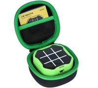 Lebakort Duro Viaggio Caso Custodia per Giiker Infinite Tic-Tac-Toe Bolt Gioco (Nero+Verde)