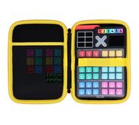 Lebakort Duro Viaggio Caso Custodia per GiiKER Smart Sudoku Puzzle Giochi (Nero+Giallo)