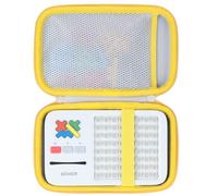 Lebakort Duro Viaggio Caso Custodia per Giochi Puzzle GiiKER Super Blocks (Bianco+Giallo)