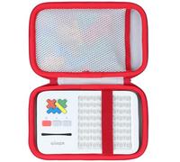 Lebakort Duro Viaggio Caso Custodia per Giochi Puzzle GiiKER Super Blocks (Bianco+Rosso)