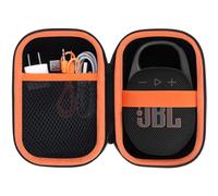 Lebakort Duro Viaggio Caso Custodia per JBL Clip 5 Clip 4 Speaker Bluetooth Portatile (Nera)
