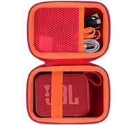 Lebakort Duro Viaggio Caso Custodia per JBL GO 4 Speaker Bluetooth Portatile (Rosso)