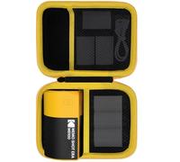 Lebakort Duro Viaggio Caso Custodia per Kodak Memo Shot ERA Fotocamera Digitale Istantanea per Bambini (Nero + Giallo)