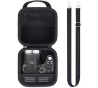 Lebakort Duro Viaggio Caso Custodia per Kodak Pixpro AZ405/AZ425/AZ255/AZ401/AZ528 Fotocamera Digitale (Nero)