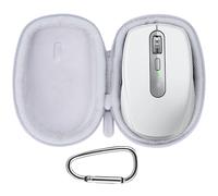 Lebakort Duro Viaggio Caso Custodia per Logitech MX Anywhere 3S, 3, 2S Mouse Wireless Compatto (Bianco)