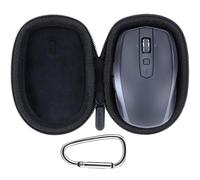 Lebakort Duro Viaggio Caso Custodia per Logitech MX Anywhere 3S Anywhere 3 Anywhere 2S Anywhere 2 Mouse Wireless Compatto (Nero)