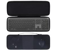 Lebakort Duro Viaggio Caso Custodia per Logitech Signature Slim K950 MK950 Tastiera wireless Bluetooth e mouse Kit con