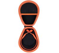Lebakort Duro Viaggio Caso Custodia per Shokz New OpenRun Pro 2 Mini/Pro 2/OpenRun/OpenSwim/OpenMove Cuffie (Nero + Arancione)