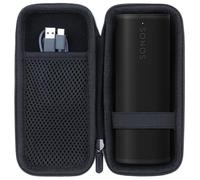 Lebakort Duro Viaggio Caso Custodia per Sonos Roam/Roam 2 Bluetooth Speaker Portatile (Nero)