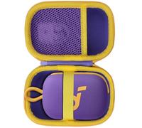 Lebakort Duro Viaggio Caso Custodia per Soundcore Select 4 Go Cassa Bluetooth Ultra Portatile (Viola+Giallo)