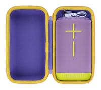 Lebakort Duro Viaggio Caso Custodia per Ultimate Ears EVERBOOM Altoparlante Bluetooth Wireless Portatile (Viola)