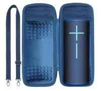 Lebakort Duro Viaggio Caso Custodia per Ultimate Ears MEGABOOM 4 / MEGABOOM 3 Altoparlante Portatile Bluetooth (Blu)
