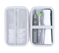Lebakort Duro Viaggio Caso Custodia per Waterpik WP-580EU / WP-582EU / WP-583EU Idropulsore Dentale Portatile (Grigio)