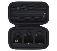 Lebakort Duro Viaggio Custodia per RODE Wireless GO (Gen 3) / II | Microfono Custodia , Protezione Rigida, Uso in Viaggio, Compatibile GO II / Gen 3 Microfonico