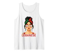 Lebanese Girl Lebanon Flag Lebanese Girlfriend Wife Canotta