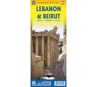 LEBANON & BEIRUT: 1:190000