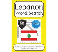 Lebanon Word Search Book: Words Search With Easy To Read Print about Lebanon, Travel, Culture and More | 6x9 inches, 100 pages | 50 puzzles. Ideal for teens, seniors and adults. Instructions in English, Spanish, Italian, French and German.