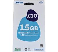Lebara internazionali SIM Card - Pay AS you go
