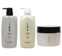 Lebel IAU SERUM Cleansing Shampoo 600 ml e crema trattamento 600 ml maschera ...