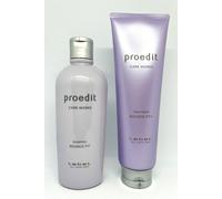 LebeL Proedit Care Works Bounce Fit Shampoo 300 ml e trattamento 250 ml set