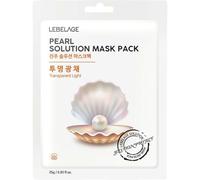 Lebelage Pearl Solution Mask, Maschera illuminante in tessuto per il viso