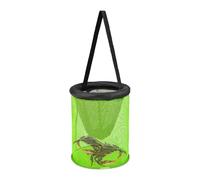 Lebendköder Netz Fangkorb - Rund Design Auftrieb, Robust Faltbar Aufbewahrungsnetz, Lebendfisch Gefangene Fischhalter | Vielseitige Angel Ausrüstung For Outdoor Angeln Flüsse Camping Salzwasser Süßwas