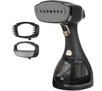 LEBENLANG Definitrice a vapore (1500 W, 300 ml) Definitrice a vapore verticale LCD, ferro da stiro a vapore per vestiti e camicie, stirare, ferro da stiro da viaggio, macchina da stiro a vapore