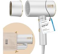 LEBENLANG Phone Capelli Ionico 2100W - Antisfibramento con Modalità Aria Fredda | Asciugacapelli da Viaggio Pieghevole e Compatto con Accessori |Fono capelli professionale Phono capelli Hair dryer