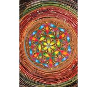 Lebensblume Notizbuch | Dot Grid Journal: Blume des Lebens Mandala | Punktraster-Notizbuch, Meditation, kreative Ideen & Reflexion | Spirituelles Design von Diana Muenz