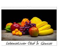 Lebenselixier Obst und Gemüse (Wandkalender 2026 DIN A3 quer), CALVENDO Monatskalender: Frisch, lecker und gesund das ist Obst und Gemüse