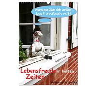 Lebensfreude in harten Zeiten (Wandkalender 2026 DIN A3 hoch), CALVENDO Monatskalender: Hier gibt es Weisheiten, Aufmunterung, gute Laune und ein bisschen Lebenshilfe mit passenden Fotos garniert