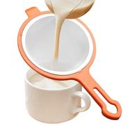 Lebensmittelsieb, Küchensieb - Küchensieb aus Edelstahl für die Küche - Fassungsvermögen Sieblöffel aus Metall, Sieb für Saft, losen Tee, Nudelsieb für Cafés, Zuhause