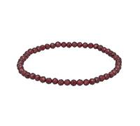 Lebensquelle Plus | Bracciale con gemme sfaccettate 4 mm | 19 cm di lunghezza | Include carta gemme | Gemme vere, Mittelgroße, Pietra, Gemma