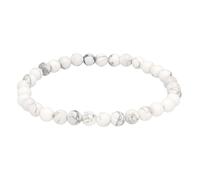 Lebensquelle Plus Braccialetto a sfera in magnesite perle da 6 mm 19 cm
