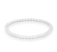Lebensquelle Plus Mini bracciale con perline | 4-5 mm | Bracciale in pietra preziosa di alta qualità (Cristallo di rocca)