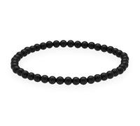 Lebensquelle Plus Mini bracciale con perline | 4-5 mm | Bracciale in pietra preziosa di alta qualità (Onice)
