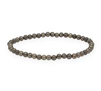 Lebensquelle Plus Mini bracciale con perline | 4-5 mm | Bracciale in pietra preziosa di alta qualità (Pirite)