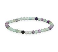 Lebensquelle Plus Mini bracciale con perline 4-5 mm (Fluorite)