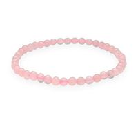 Lebensquelle Plus Mini bracciale con perline 4-5 mm (Quarzo rosa)