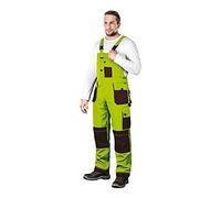 Leber&Hollman LH-FMN-B_LBR60 - Salopette protettiva, taglia 60, colore: Lime