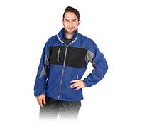 Leber&Hollman LH-FMN-P_Nbss Formen Camicetta Protettiva in Pile Blu-Nero-Grigio, Taglia