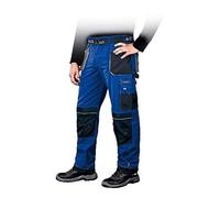 Leber&Hollman LH-FMN-T_NBS48 - Pantaloni di protezione, taglia 48, colore: Blu/Nero/Grigio