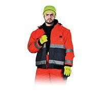 Leber&Hollman LH-VIBER_CXXL Visgre - Giacca invernale, taglia XXL, colore: Rosso/Blu scuro