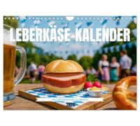 Leberkäse-Kalender - Die Leberkässemmel aus Bayern (Wandkalender 2026 DIN A4 quer), CALVENDO Monatskalender: Ein Jahr Leberkas pur: Leberkassemmel, ... Lebensfreude zum Anbeißen und Schmunzeln