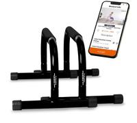 Lebert Fitness Parallettes Dip Stand - Barra di spinta per piedi, colore: Nero