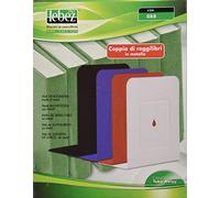 Lebez Reggilibri 088-N in metallo, 2 pezzi