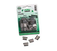 LEBEZ - 1061 - Molle di ricambio per SuperClip - colore acciaio - Lebez - conf. 50 pezzi - 26063 - Conf. da 1 Pz. - 1061