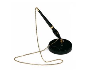 LEBEZ - 1703-N - Stiloforo con base marmo - nero - Lebez - 26266 - Conf. da 1 Pz. - 1703-N